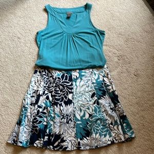 Ann Taylor Petites Skirt & Top Set